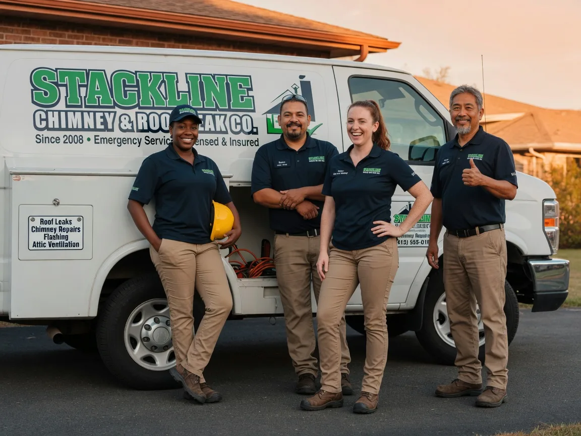 Chimney flashing repair company in Bowen, IL